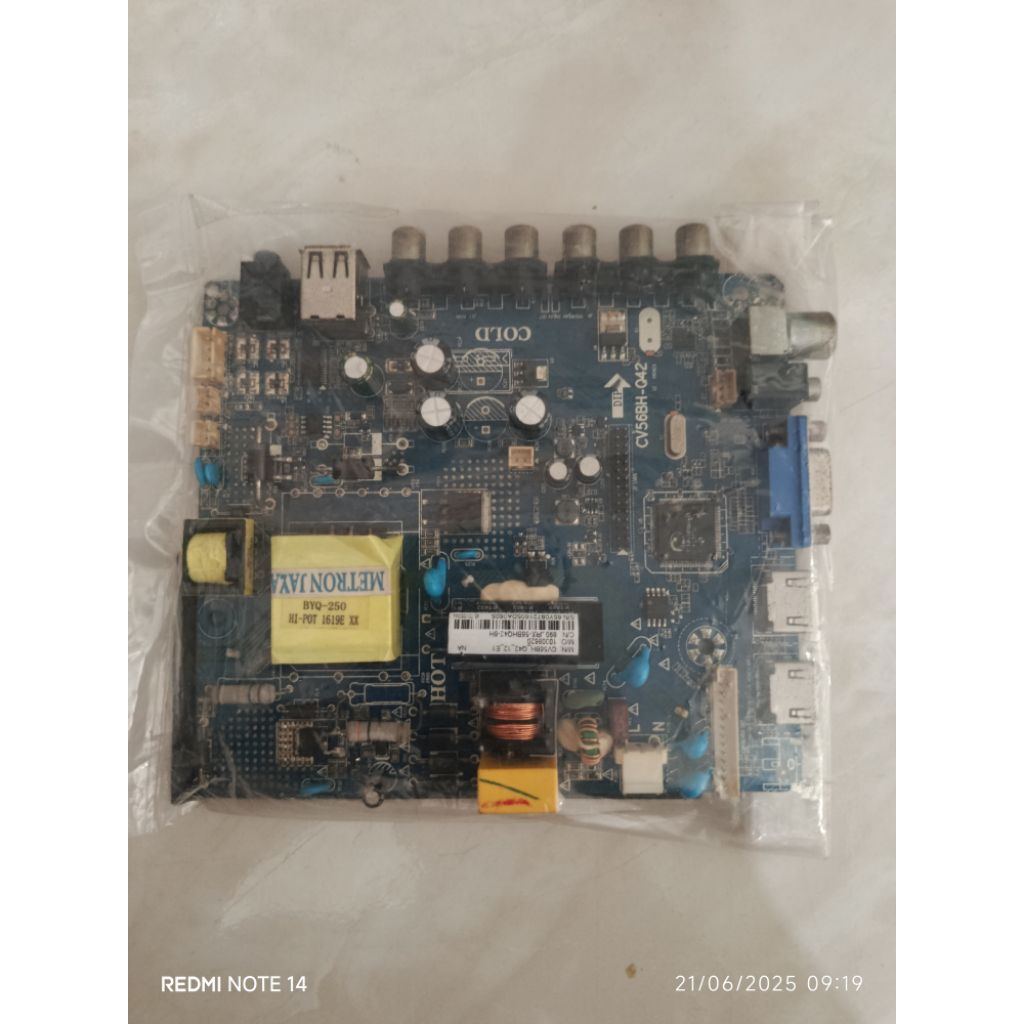 MB MOBO MAINBOARD MODULE MESIN TV FUJIWA FJ3239/FJ 3239 MB FUJIWA 32