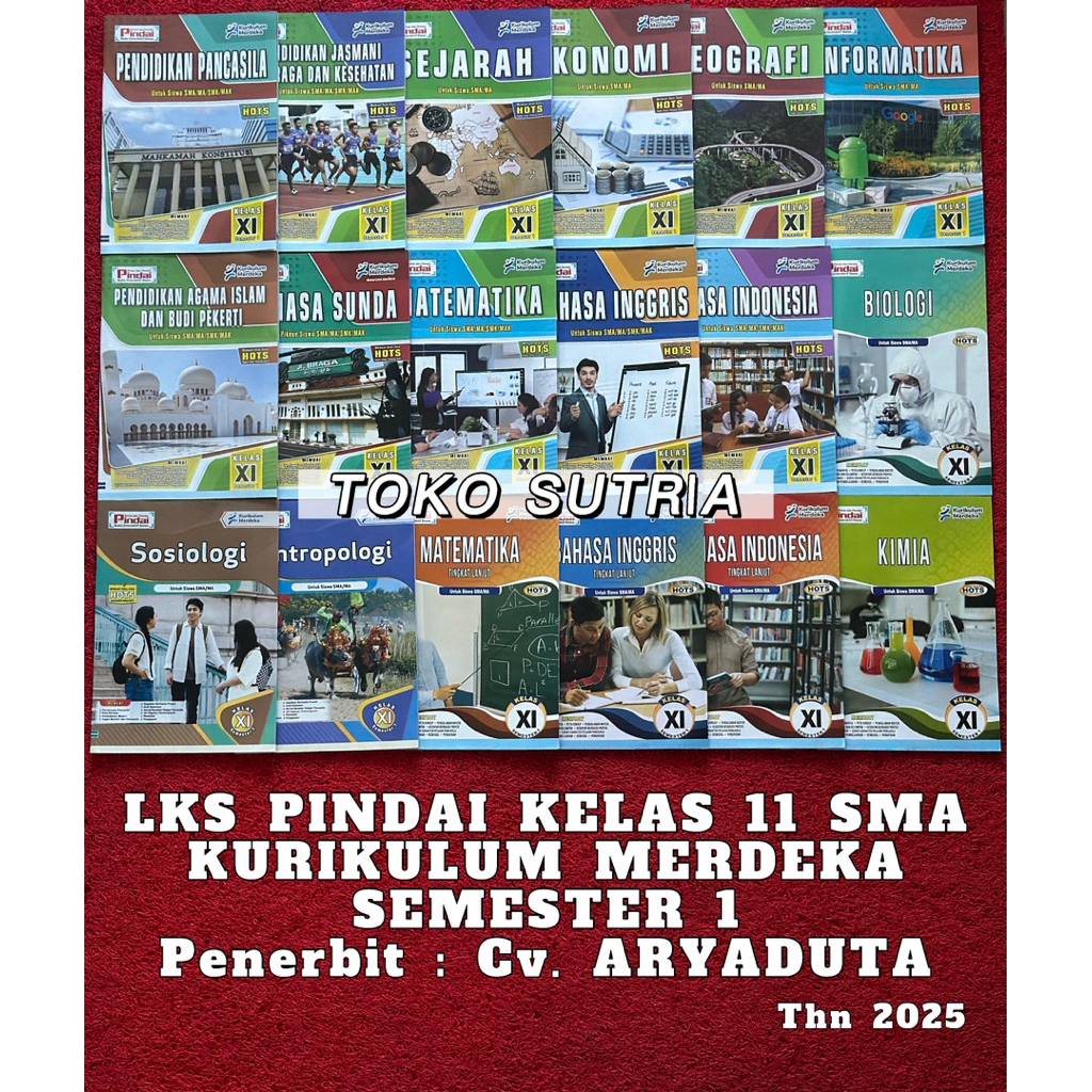 LKS PINDAI KUMER KELAS 11 SMA (SEMESTER 1) (ARYADUTA)