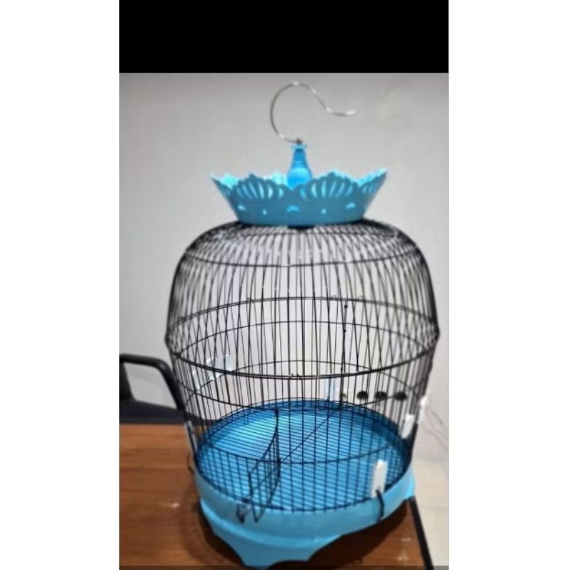 sangkar burung derkuku besi diameter 42