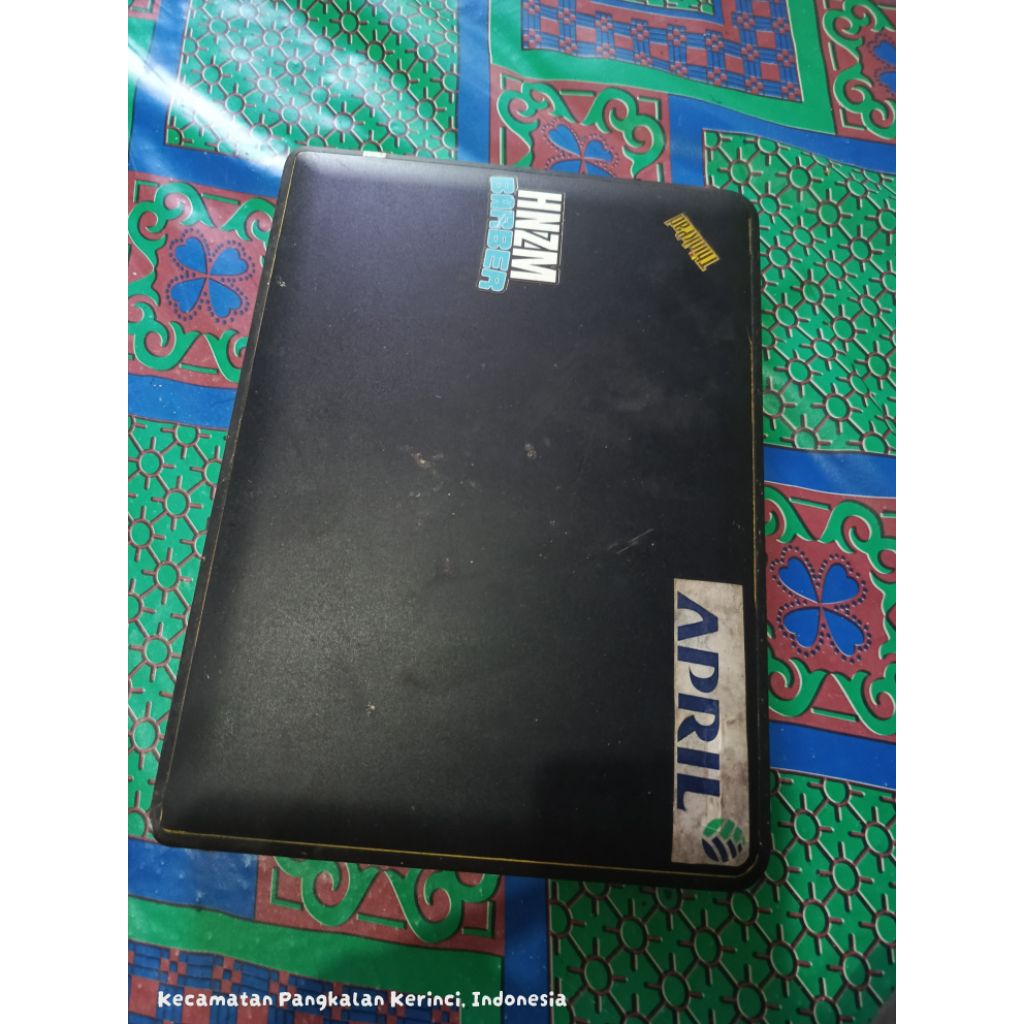 laptop lenovo thinkpad x131e ram 4gb penyimpanan SSD 128GB + HDD 320GB