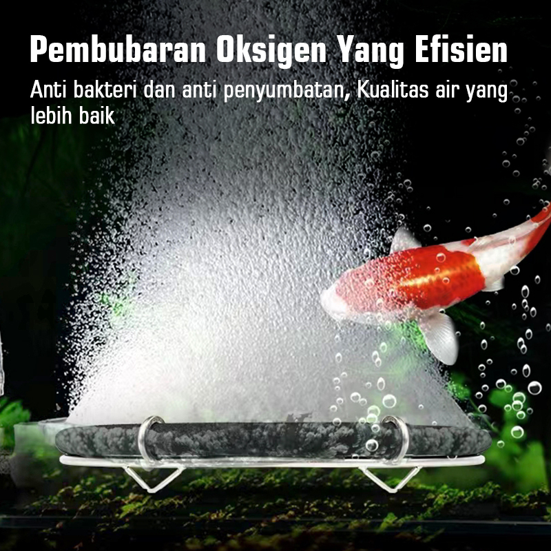 Uniring Selang Aerator Uniring Selang Aerasi uniring bulat 40cm 60cm 90cm 1m  set Konektor Tee