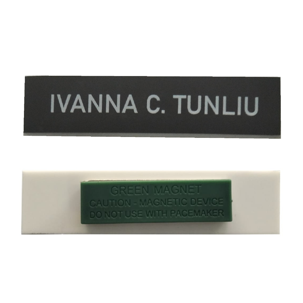 

Papan Nama Dada Magnet