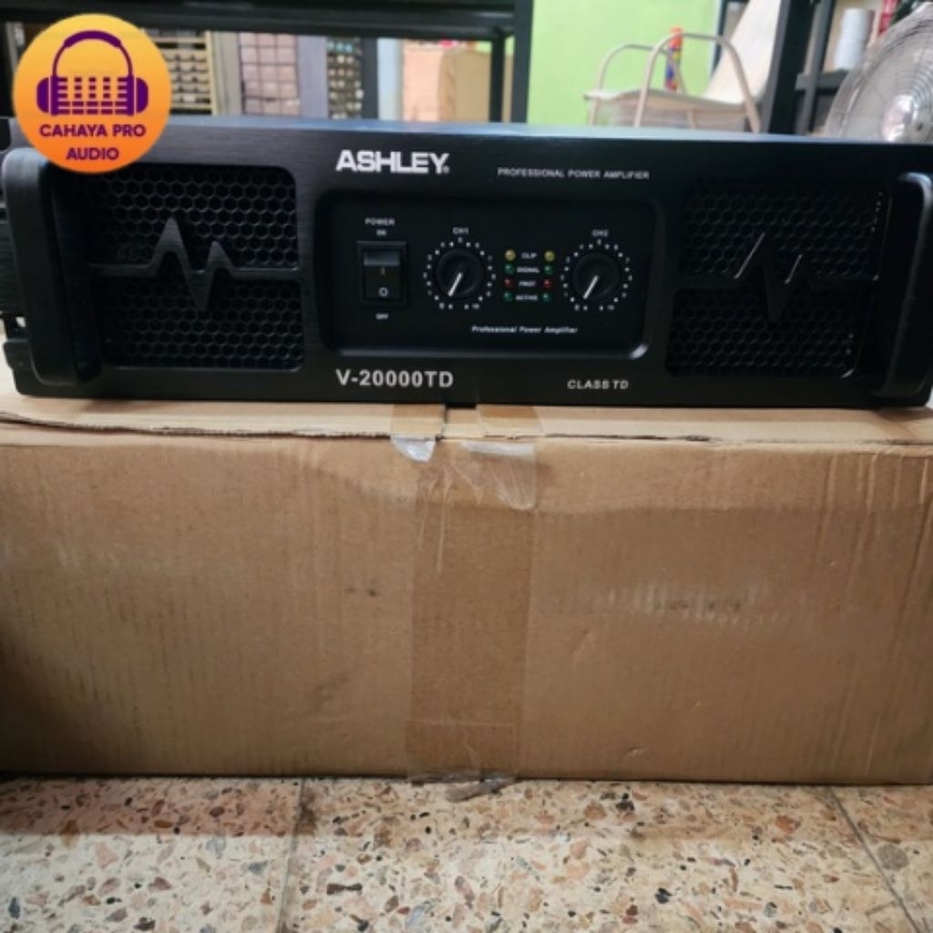 Power Amplifier Ashley V 20000 TD V20000TD Class TD