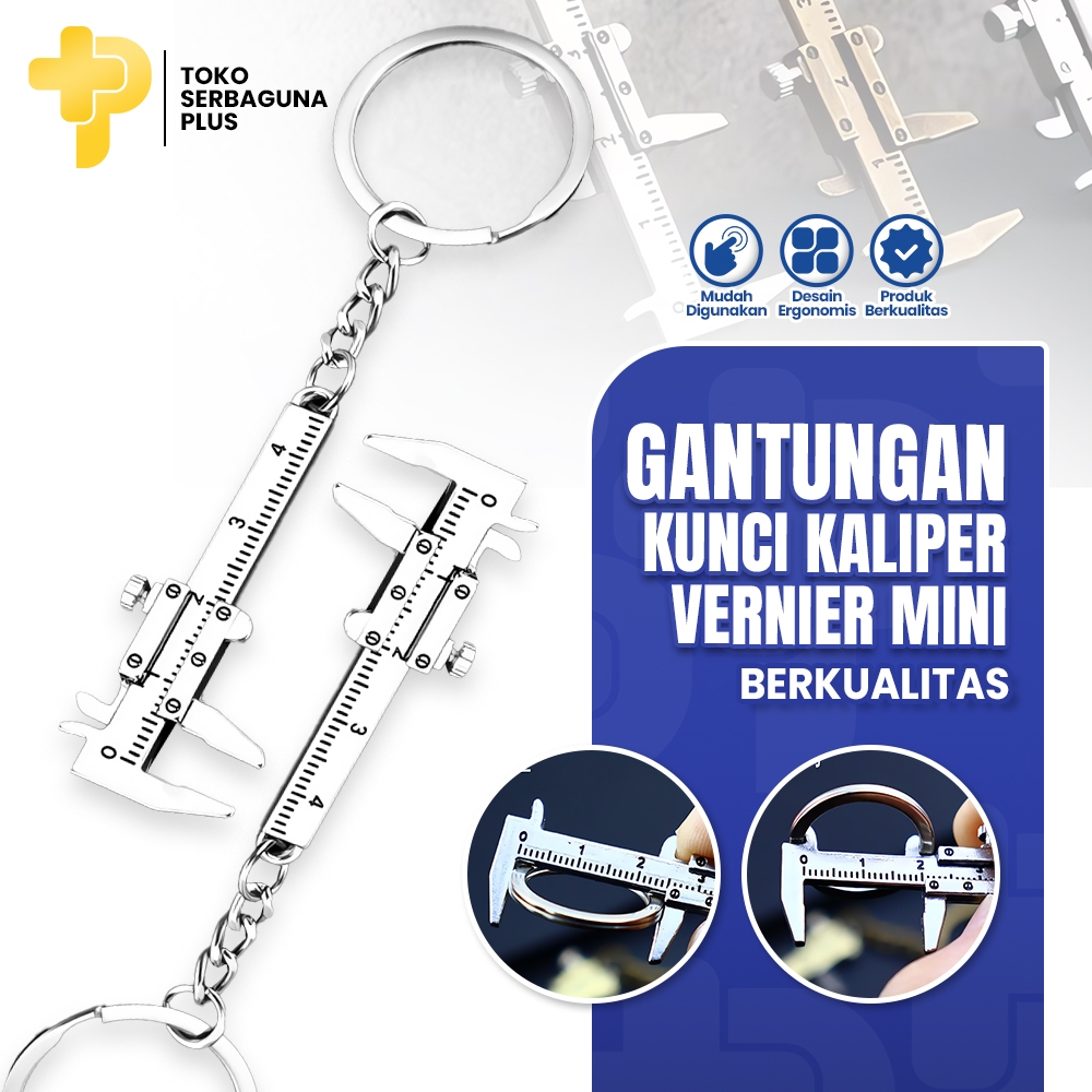 

Gantungan Kunci Mini Sigmat Penggaris Sketmat Jangka Sorong Caliper Metal Mutifungsi