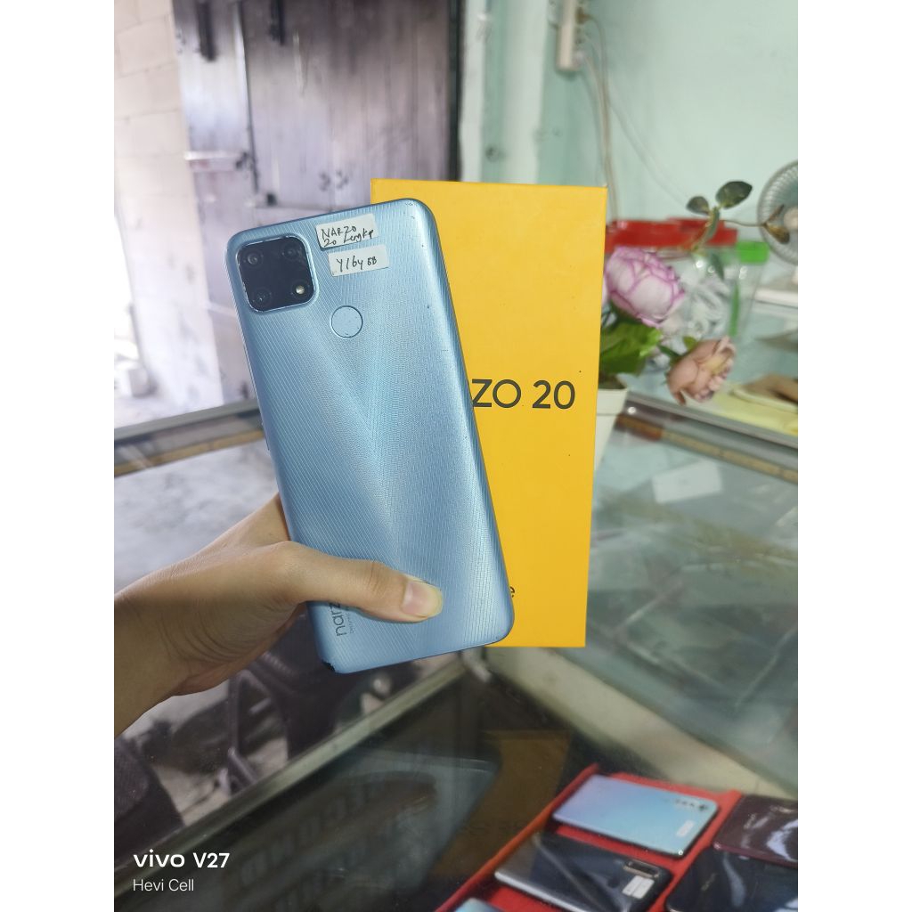 Hp realme Narzo 20 ram 4/64 gb