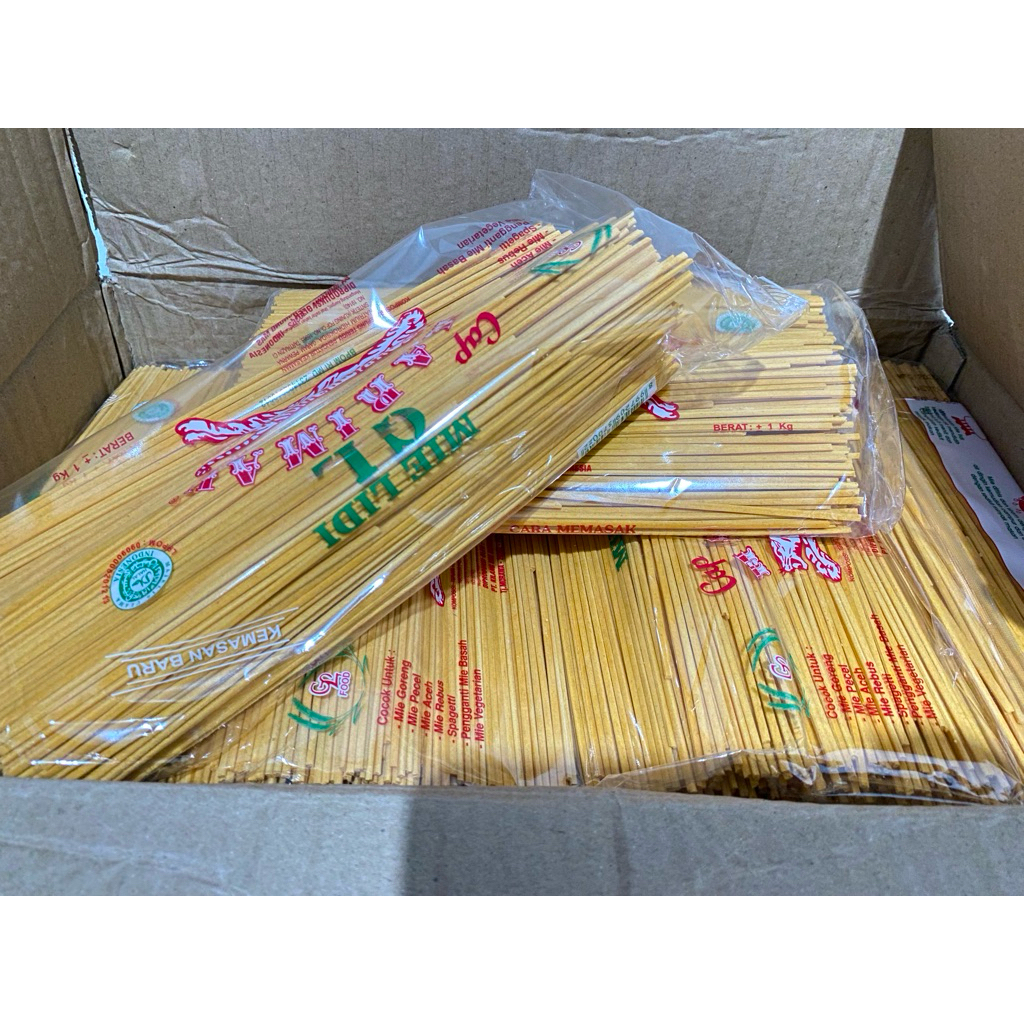 

Mie Lidi Medan Mie gomak Mie Lidi GL Cap Harimau 1 kg