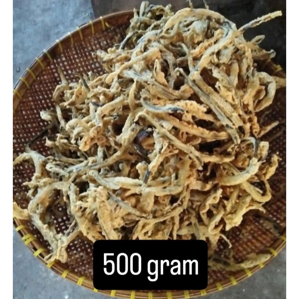 

kripik belut 500 gr #snack#kripik#kripikbelut#kriuk#renyah#krispi