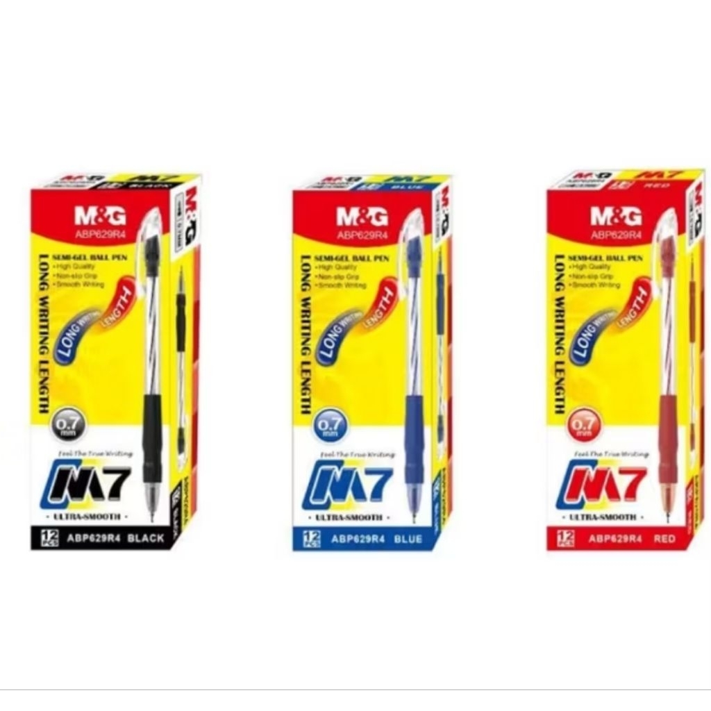 

Pulpen M&G M7 Hitam 11pcs