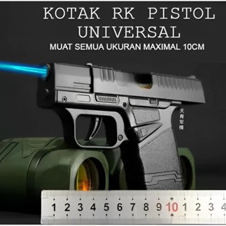 Kotak Rk Plus Korek Api Pistol Gas Las Kokang - Lighter MG-702