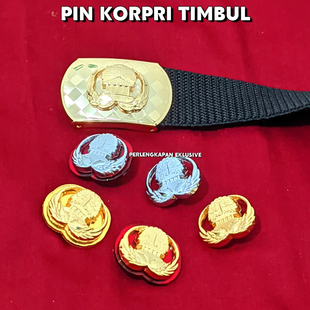 LOGO KORPRI - PIN KORPRI - BREVET KORPRI -SABUK KORPRI-IKAT PINGGANG KORPRI-PAPAN NAMA-KORPRI
