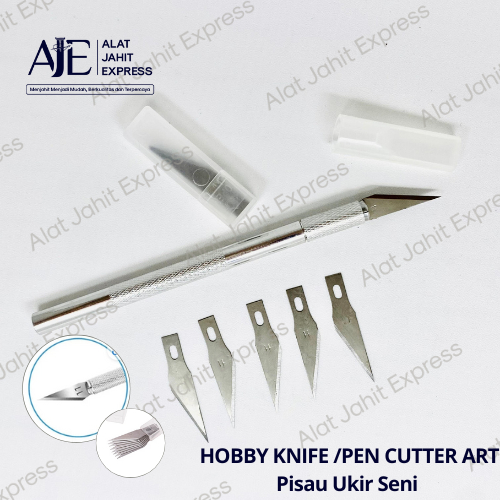 

Hobby Knife / Pen Cutter Art / Pisau Ukir Seni