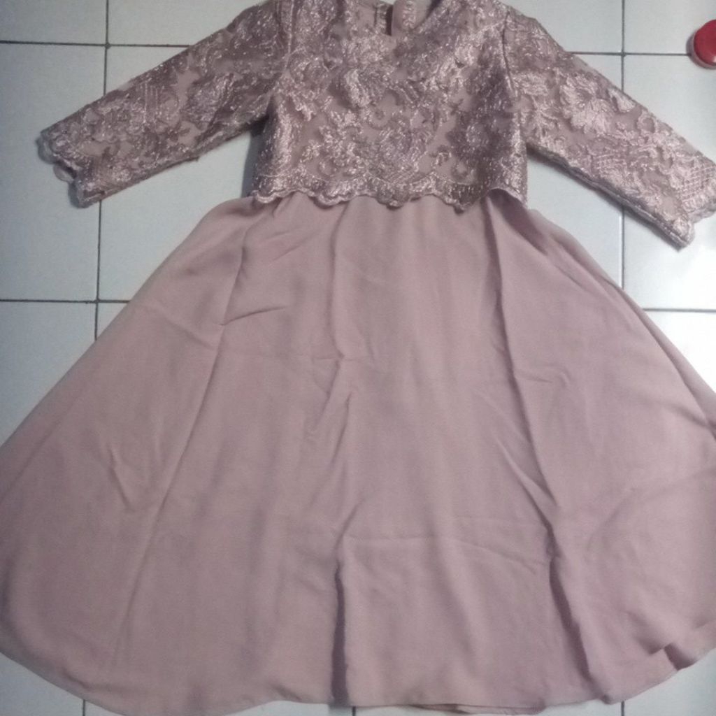 GAUN BRUKAT ANAK PEREMPUAN GAMIS ANAK perempuan