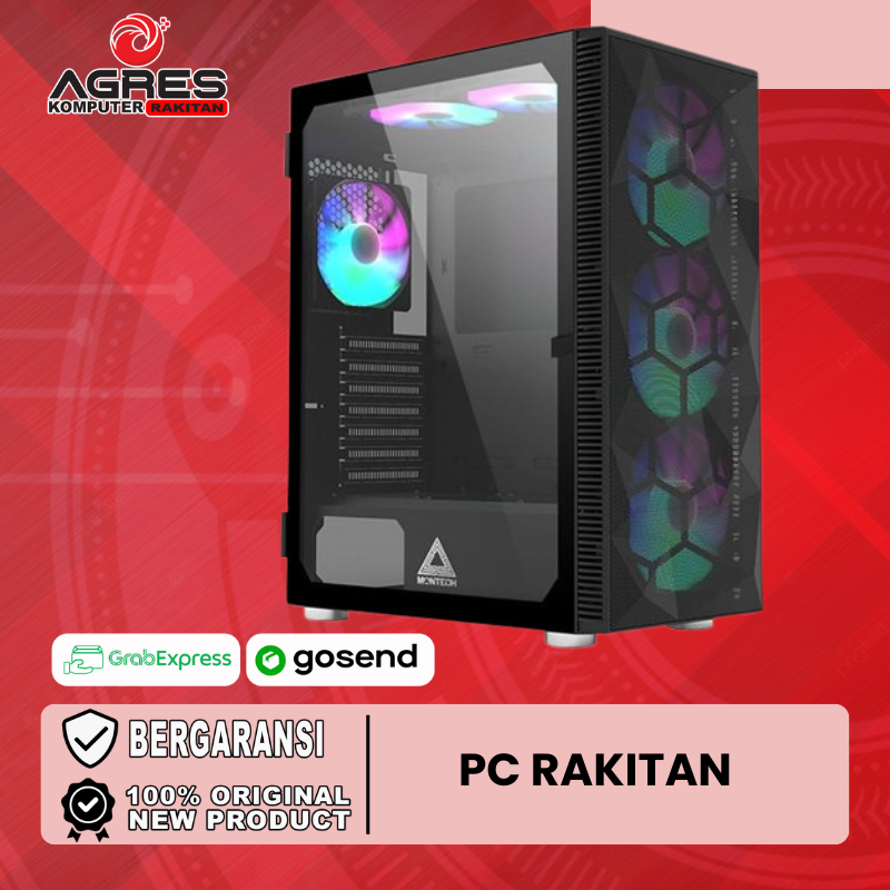 PC RAKITAN CheapSHOT PC | AMD RYZEN 5 | RX 6600 | 16GB | Rakitan Gaming PC | KOMPUTER RAKITAN - RYZE