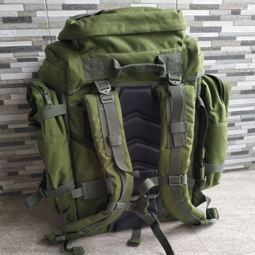 Tas ransel hijau jatah satgas TNI merk J-force