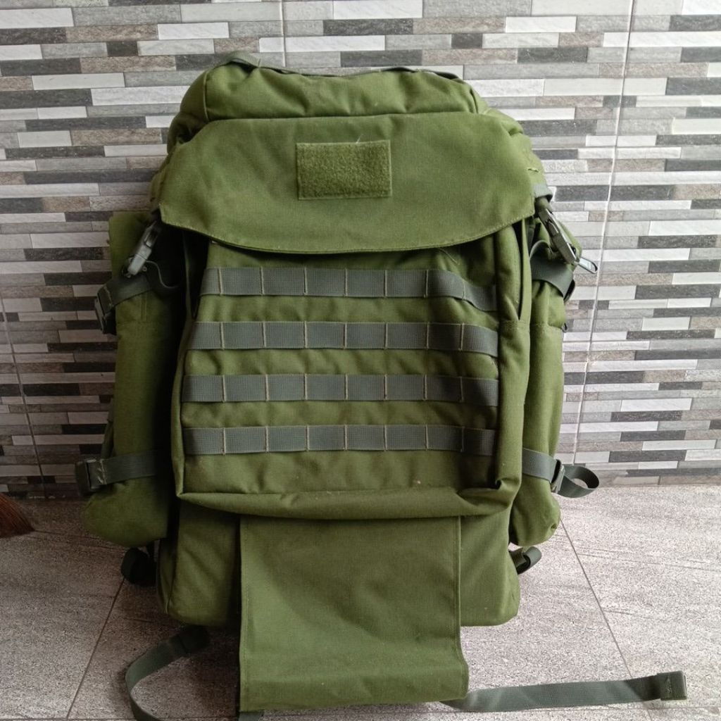 Tas ransel hijau jatah satgas TNI merk J-forces