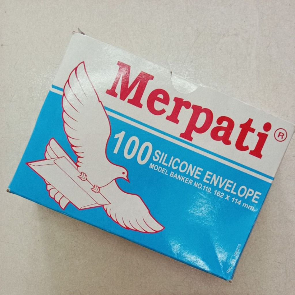 

AMPLOP PUTIH POLOS LEM MERPATI MERK KIKY 110 UKURAN 162 X 114MM ISI 100LEMBAR (1 PACK)