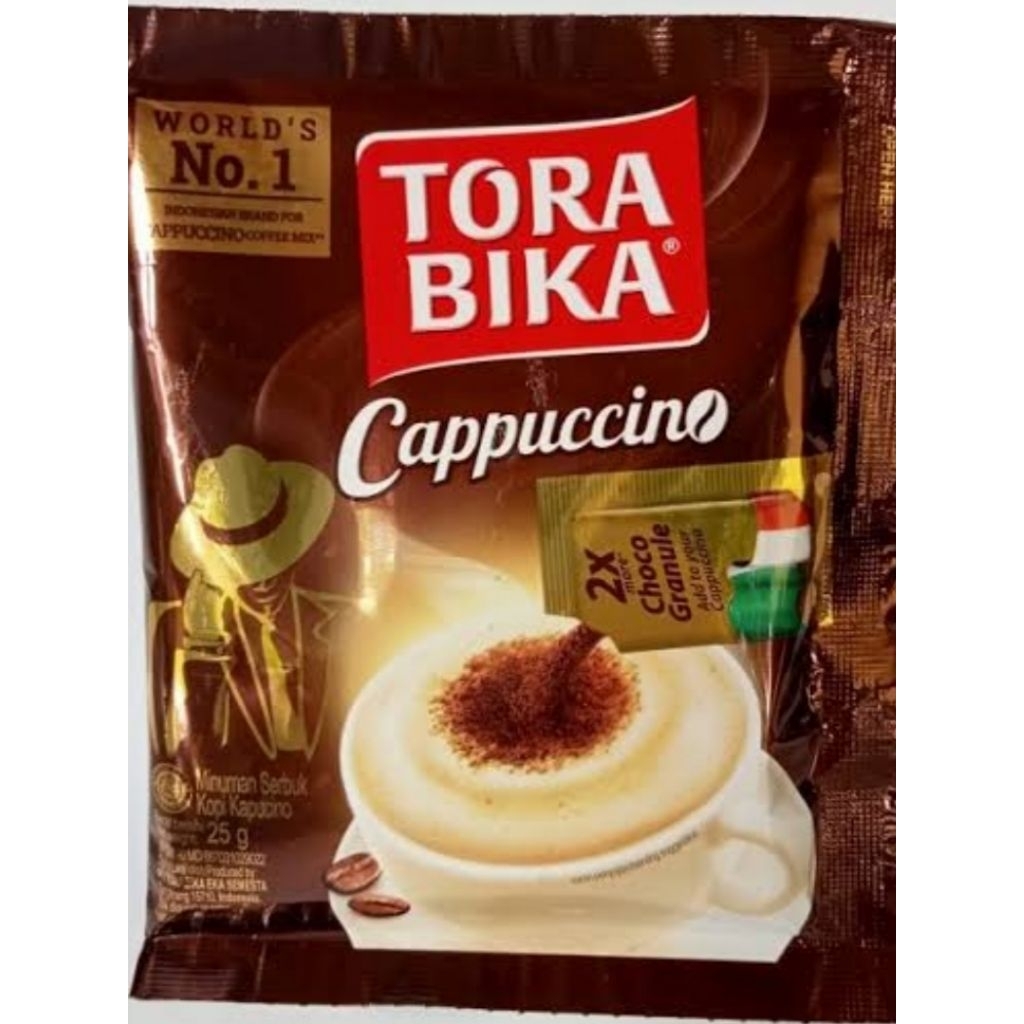 

Torabika cappuccino kopi instant sachet 25g