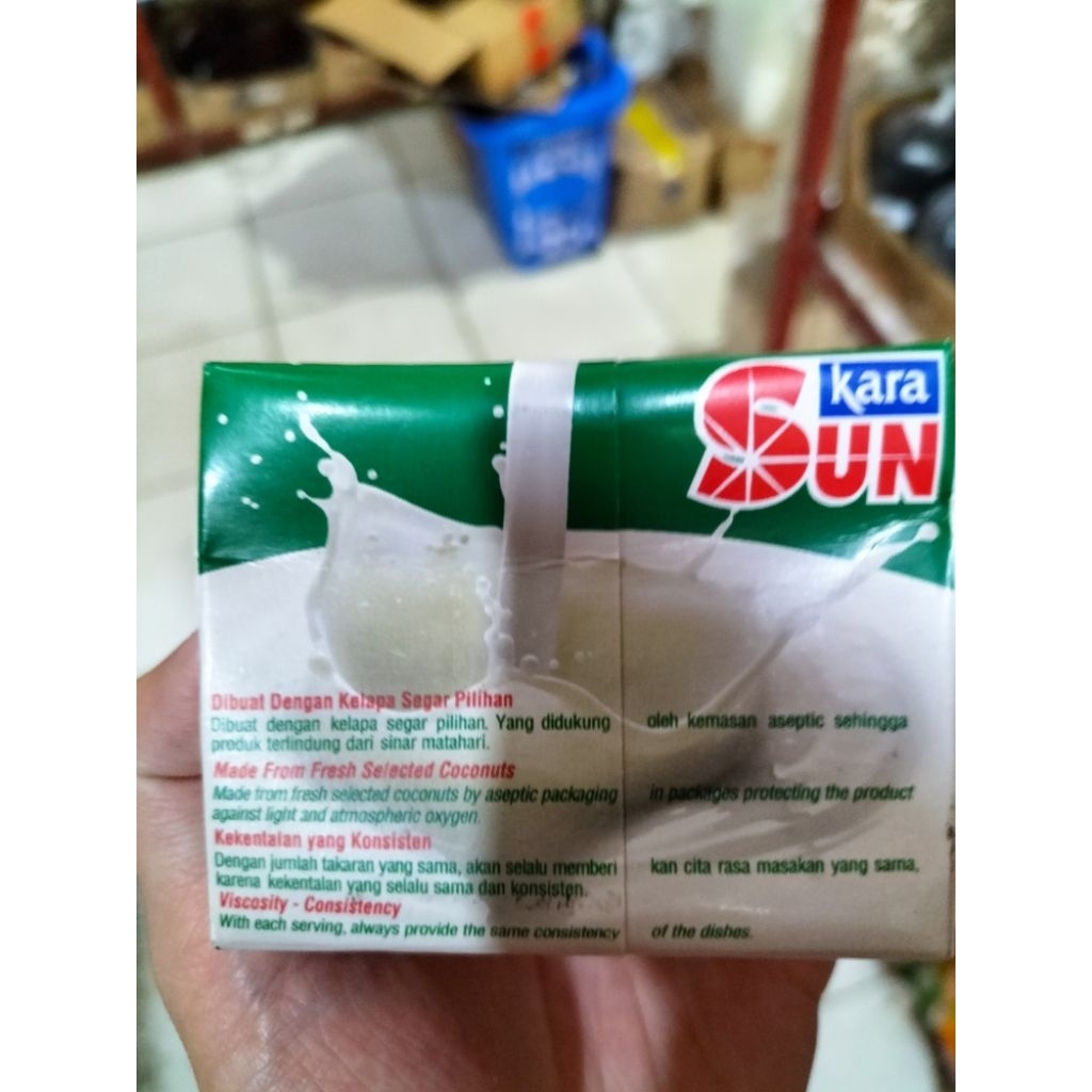 

santan kelapa sun kara 65 ml dan 200 ml