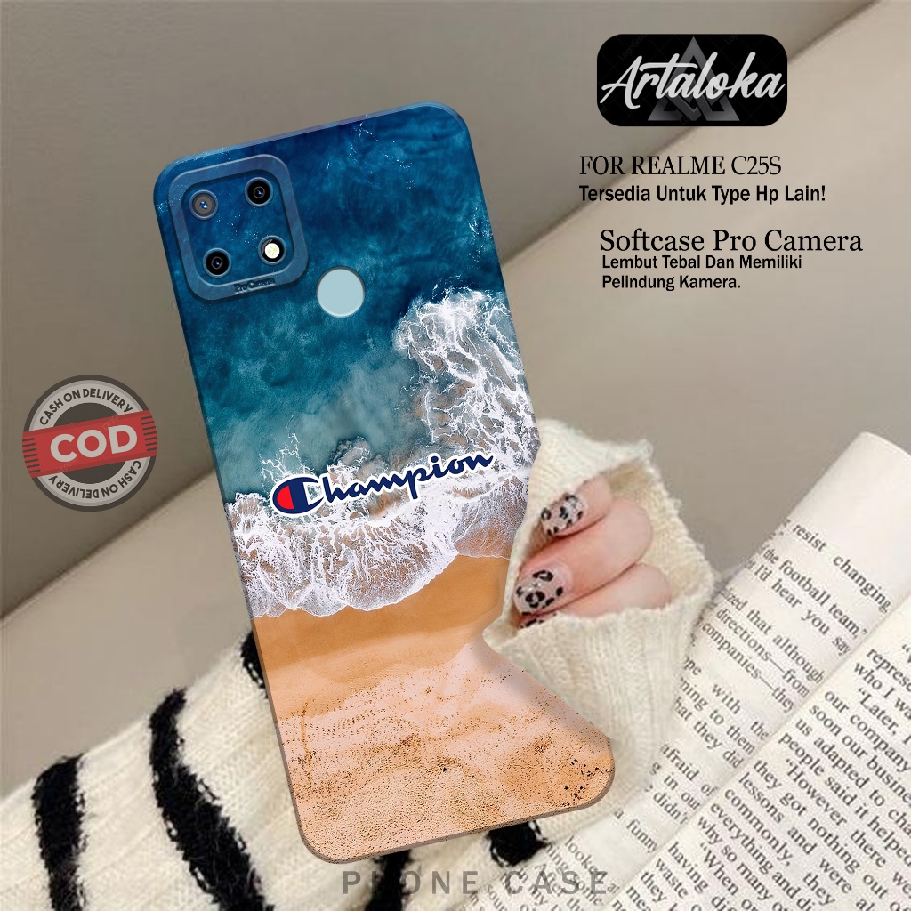 Silikon HP REALME C25S Fashion Case Branded Softcase REALME C25S Case REALME C25S Kesing REALME C25S