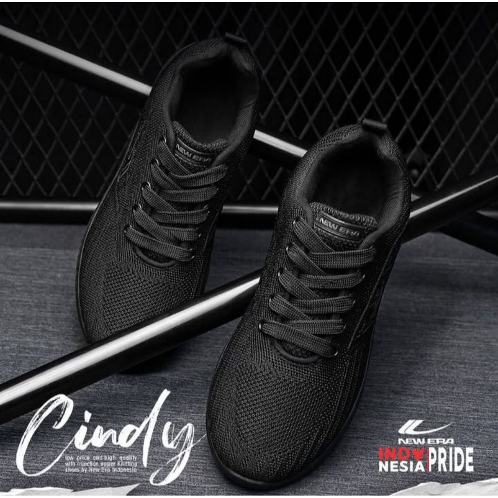 Sepatu Sekolah Perempuan NEW ERA CINDY 100 % 0RIGINAL