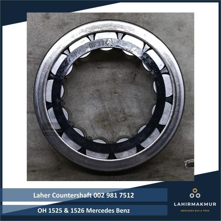 Laher Countershaft / Laher Gigi Susun Bawah 7512 OH 1525 & 1526 Mercedes Benz