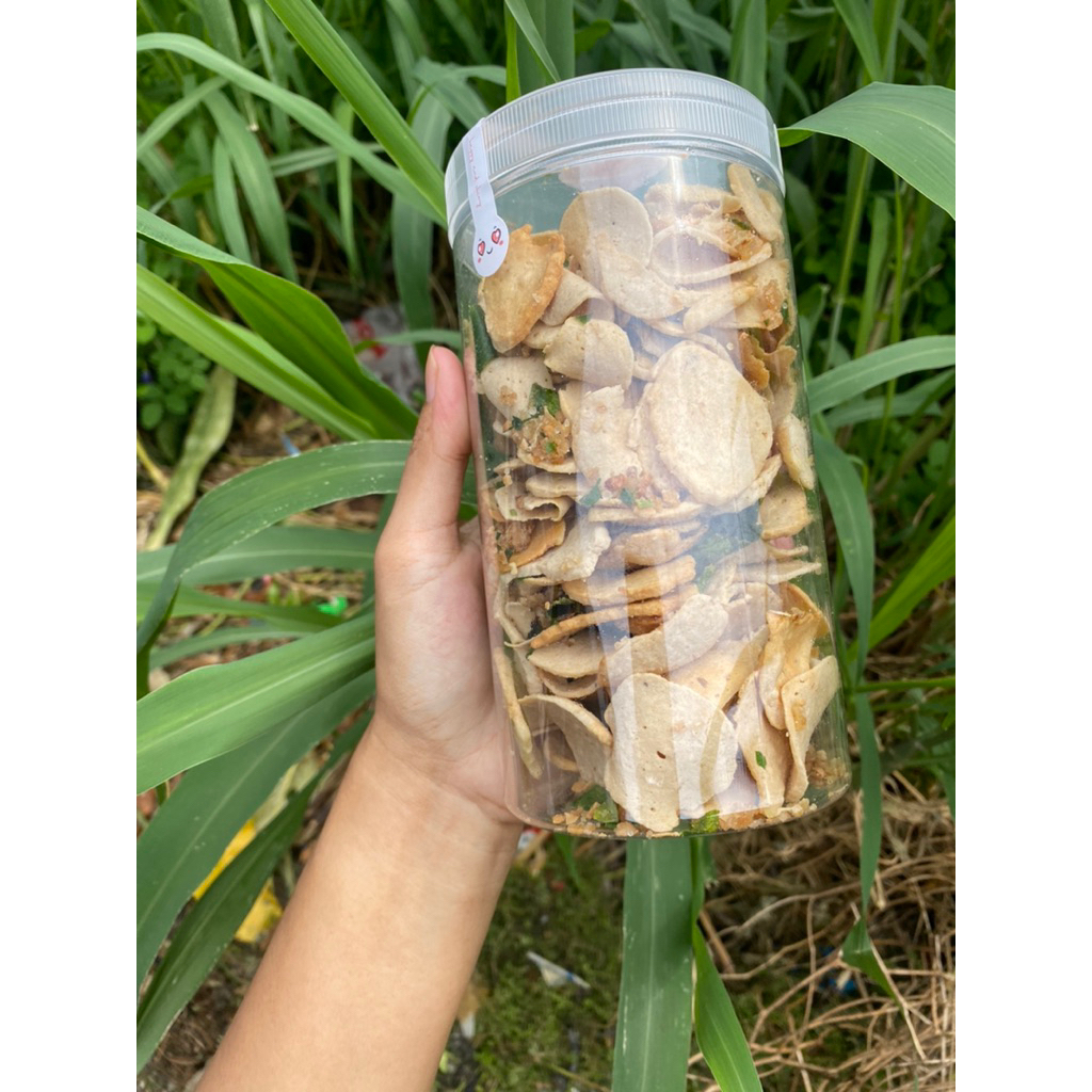 

basreng kripik Original gurih daun jeruk 500 Gram