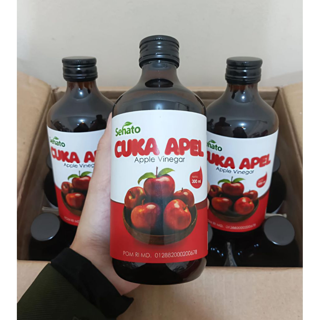 

cuka apel 300ml original 100% cuka apel alamai