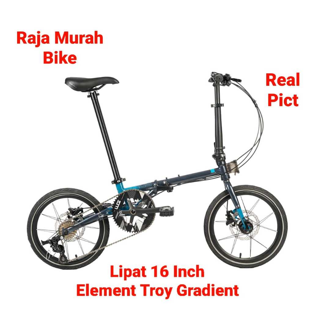 Sepeda Lipat 16 Inch Element Troy Gradient Sepeda Lipat Element Troy Gradient  16 Inch 10sp