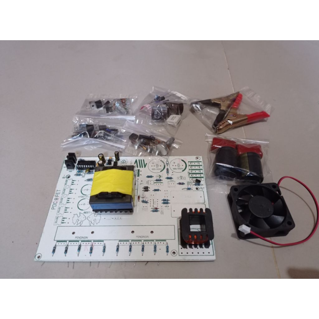 PCB pdc 8fet mini 1000watt tinggal solder