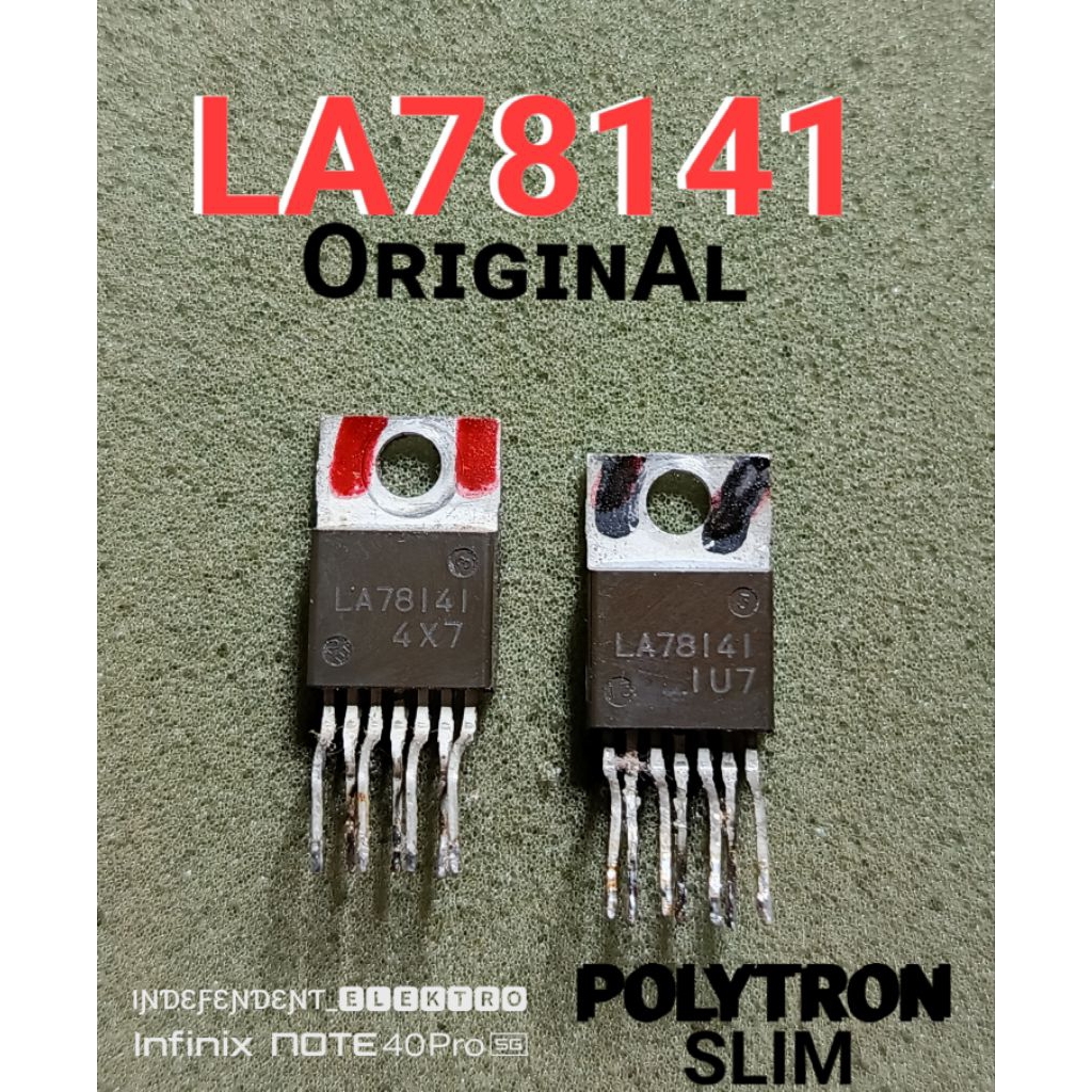 LA78141   la78141   LA 78141   LA78141 original Tv polytron