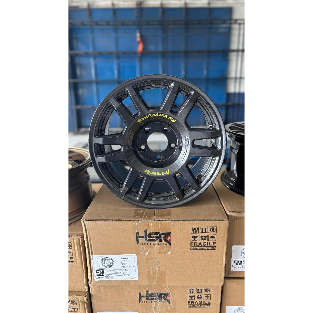 Velg offroad ring 16 Velg mobil hsr ring 16 tipe swampers lebar 8 et20 pnp terios rush innova