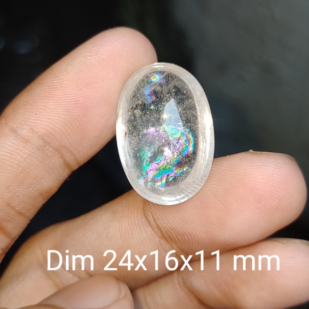 BATU KECUBUNG PELANGI ES NATURAL ASLI cek batu lainnya yaman api wulung opal bacan permata kalimaya 