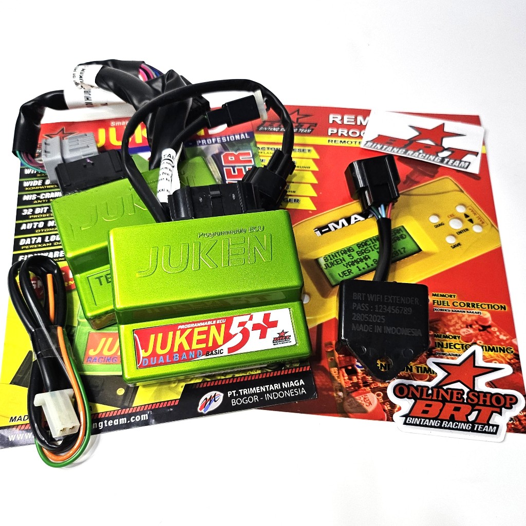 ECU BRT Ecu Juken 5 5++ Plus Plus & WIFI EXTENDER BRT ALL NEW NMAX ALL NEW AEROX LEXI 125 AEROX OLD 