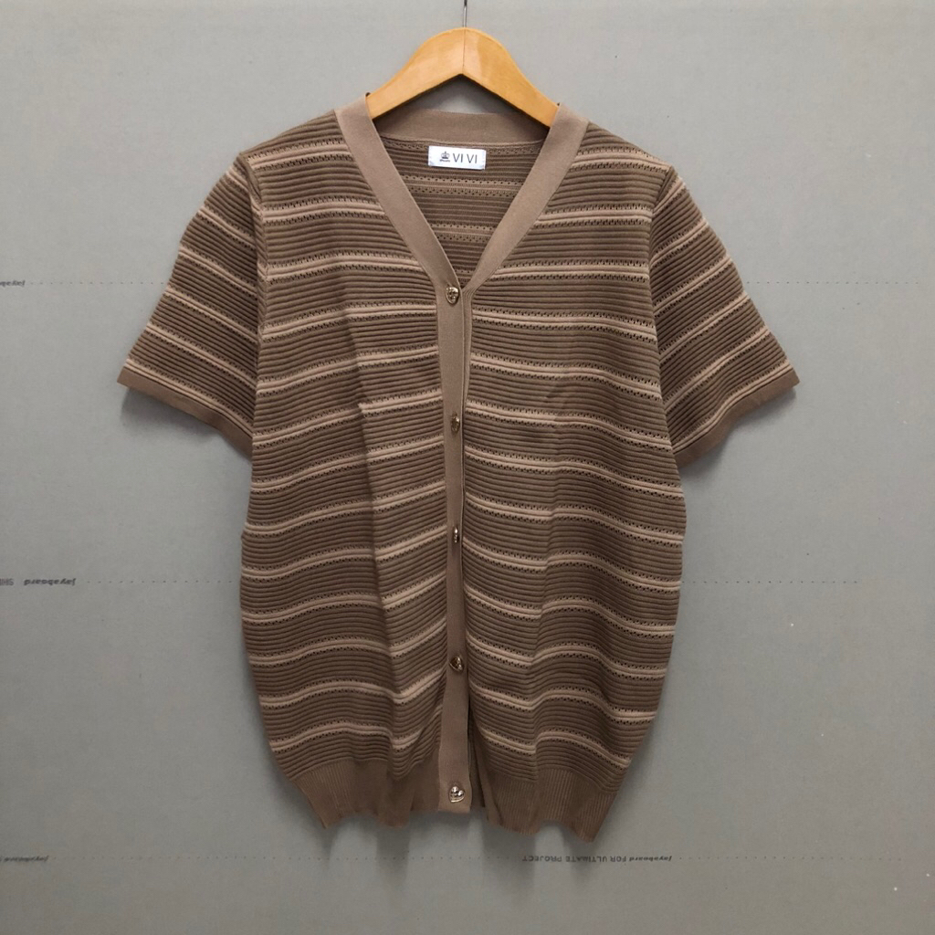 BIGSIZE Knit Top by VIVI BKK | Baju Knit Wanita Jumbo size import Bangkok