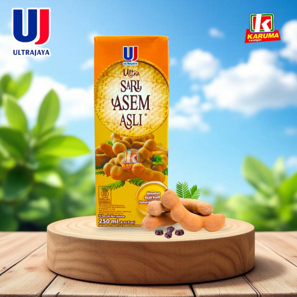 

ULTRA SARI ASEM ASLI 250 ML | ULTRA JAYA MINUMAN BUAH ASEM 250 ML