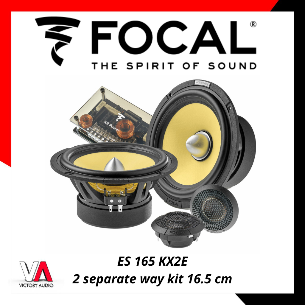 Speaker FOCAL ES 165 KX2E 2 Separate Way Kit 165 mm k2 Power
