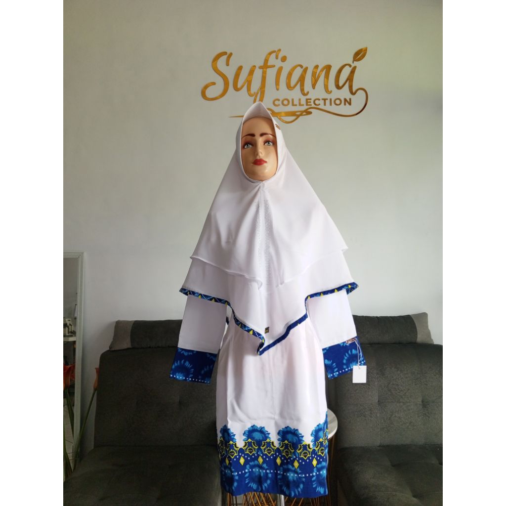 Jilbab BKMT Ceruty 2 Layer / Hijab BKMT