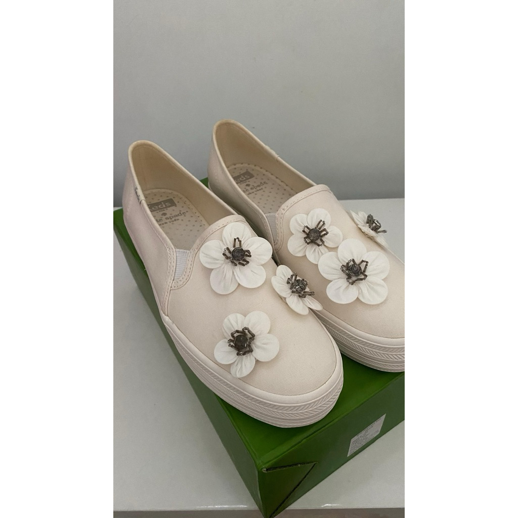 sepatu wanita slip on KEDS for KATE SPADE original