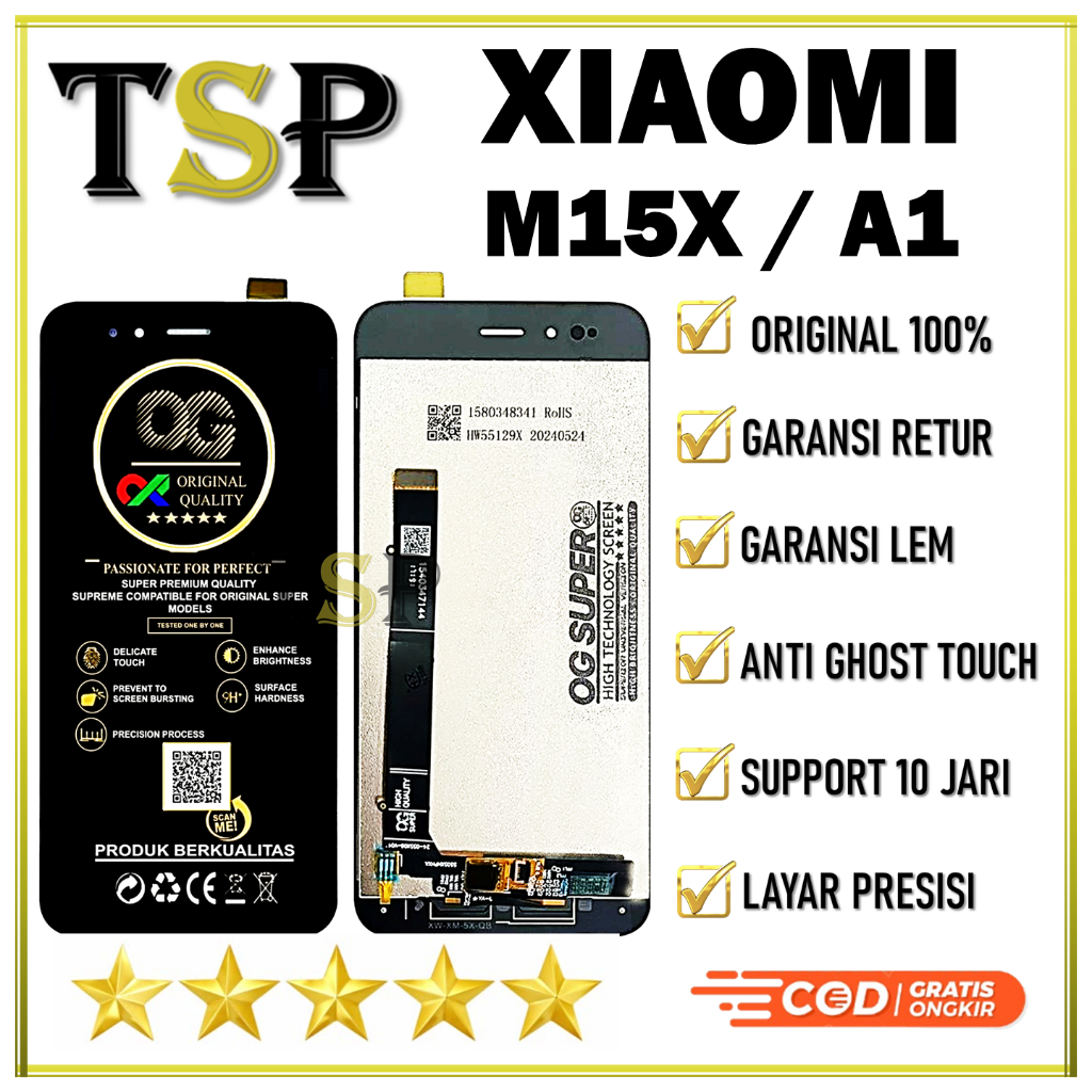 【Original 100%】LCD XIAOMI M15X / A1 LCD ORIGINAL 100%