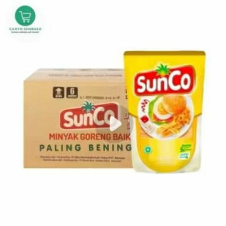 

jogja jateng minyak goreng sunco karton 2l 2 liter kardus refill pouch kartonan sanko