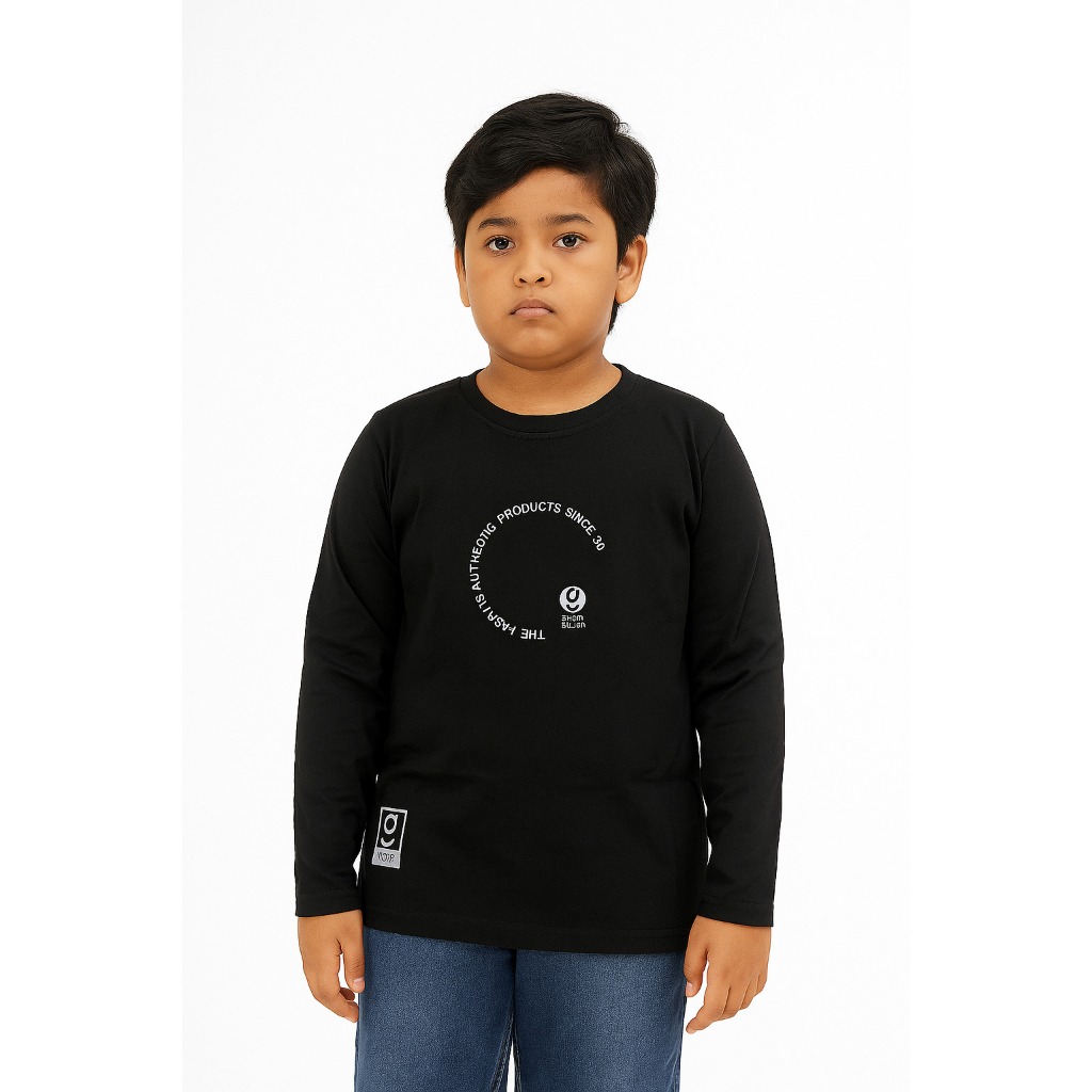 Kaos Gugel Kids Anak Panjang Size 1 - 18