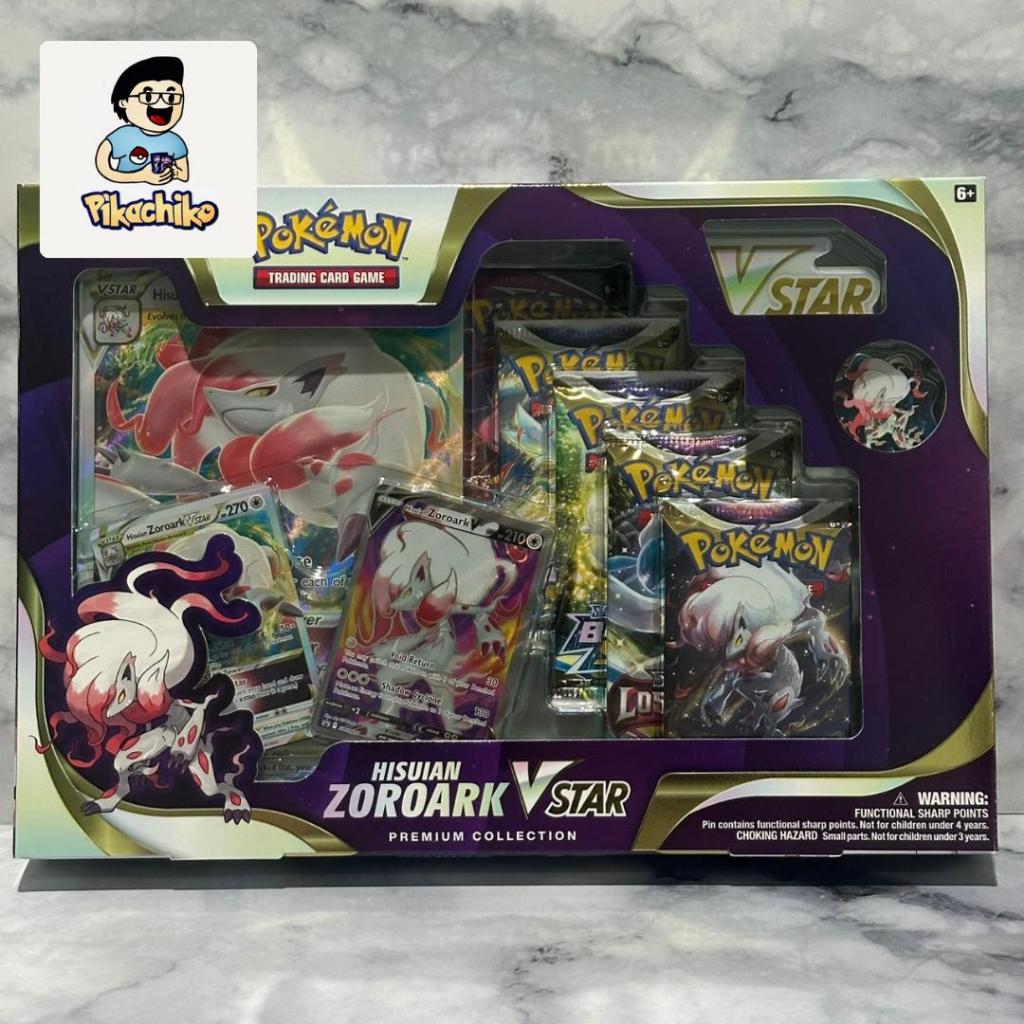 Kartu Pokemon TCG English Inggris Hisuian Zoroark Palkia V Star VStar Premium Collection Box Brillia