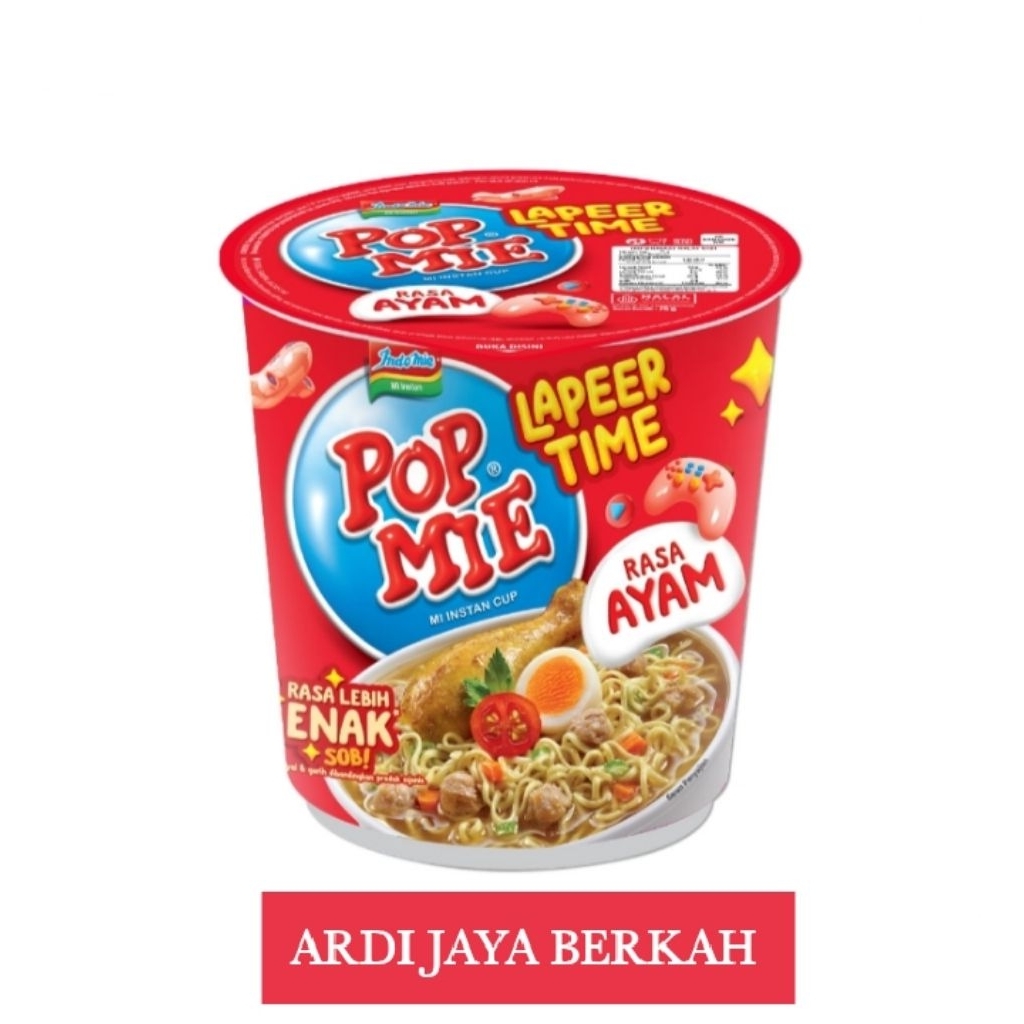

Pop Mie Rasa Ayam Cup 75g