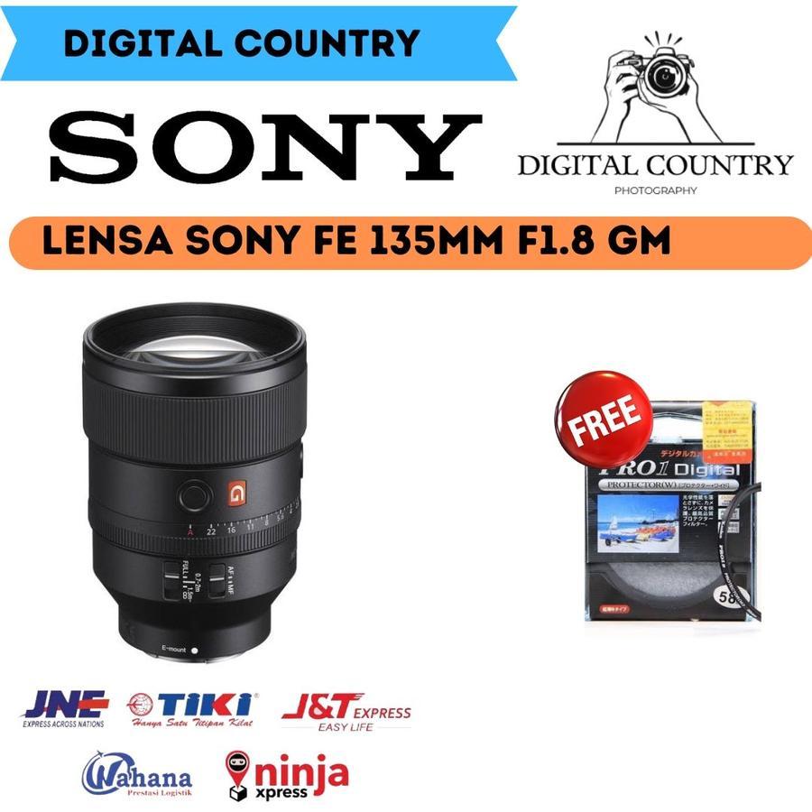 LENSA SONY FE 135MM F1.8 GM / SONY FE 135MM F1.8 GM