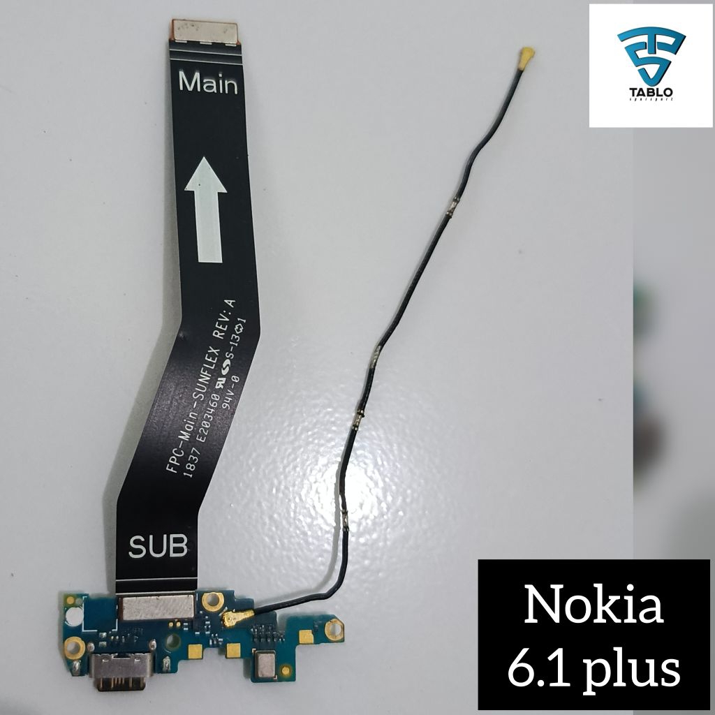 papan cas antena fleksibel Nokia 6.1 plus ori copotan hp