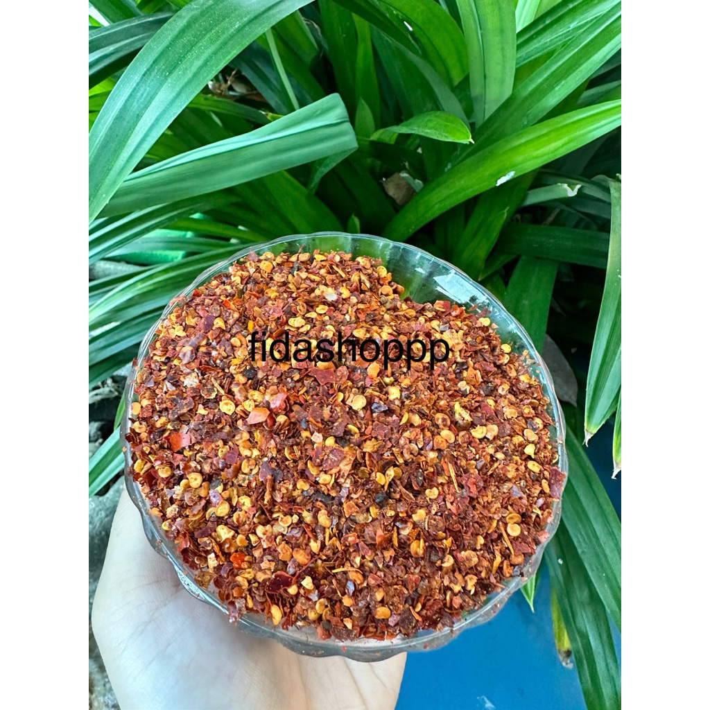 

cabe bubuk kasar chili flakes 1kg 500gr 250gr