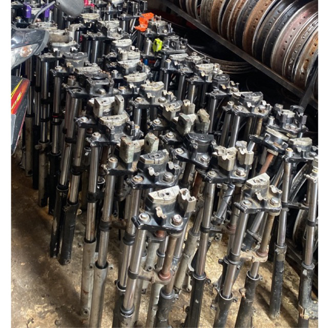 sok skok shock shockbreaker depan tiger revo tirev tilam tilas lama lawas original copotan