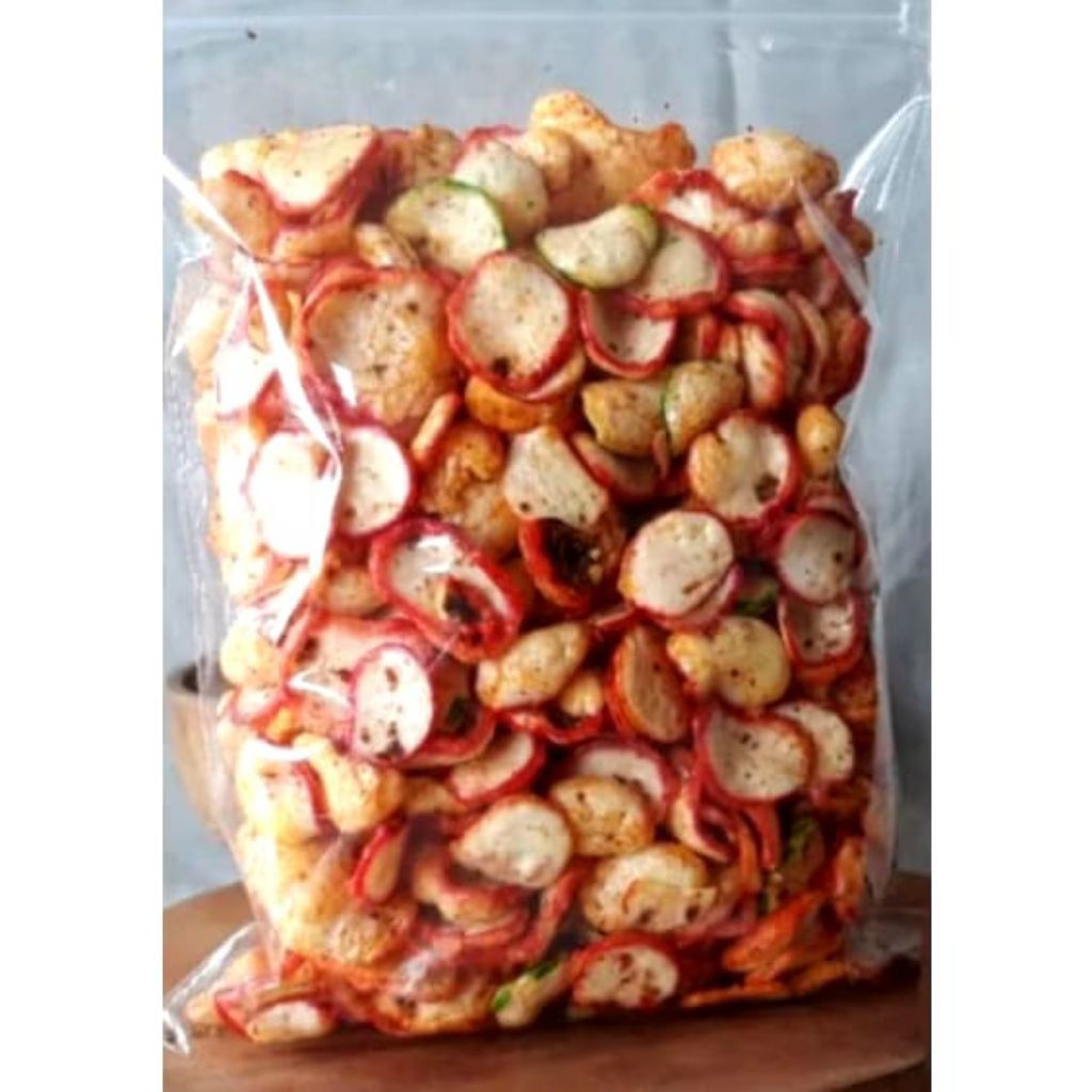 

Krupuk sebalak//KRUPUK BAWANG pedas daun jeruk