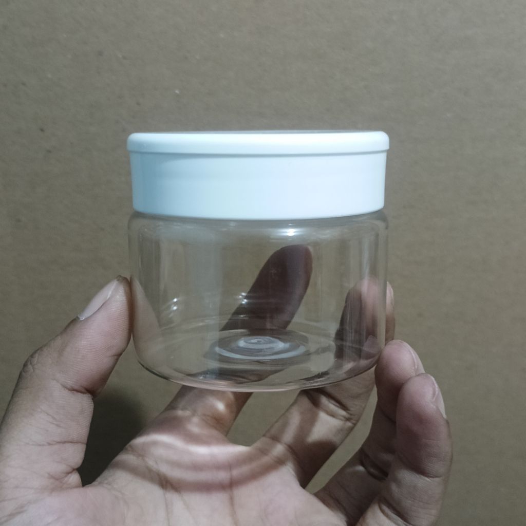 JAR 177 ML BENING TUTUP PUTIH/POT JAR 177 ML