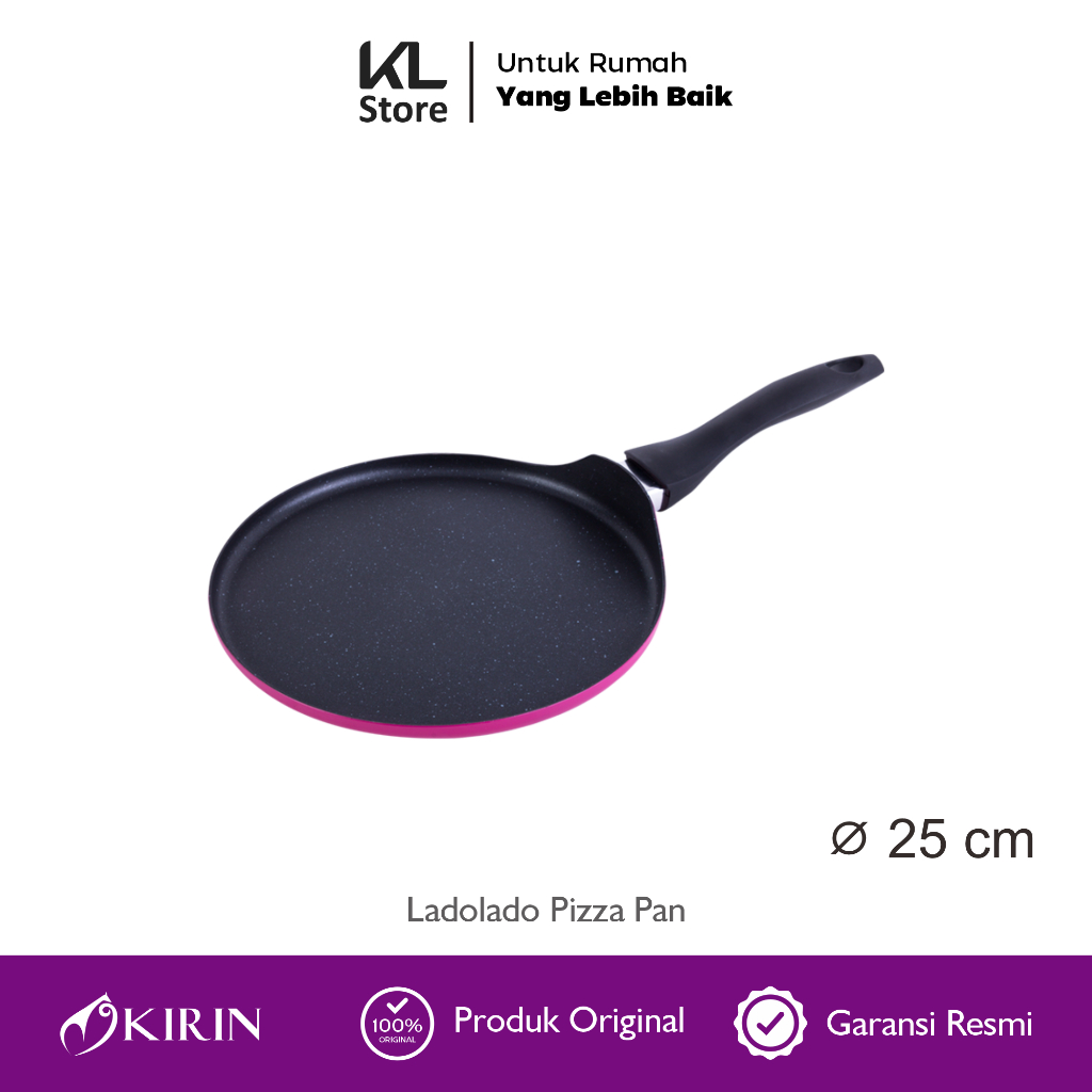 KIRIN LADOLADO SERIES PIZZA PAN 25 cm / Wajan Pemanggang Pizza